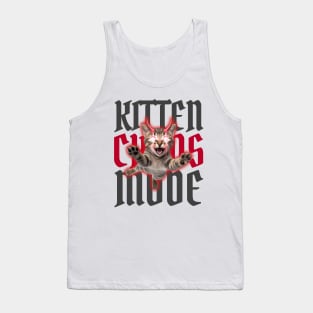 Crazy Kitten Chaos Tank Top